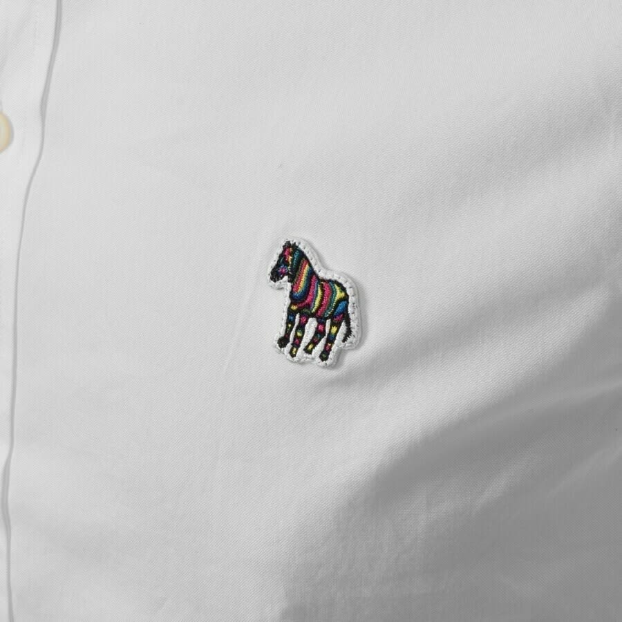 Tシャツ・カットソー Paul Smith MENS S/C TAILORED FIT SHIRT Paul Smith Tailored Fit Shirt White | Mainline Menswear
